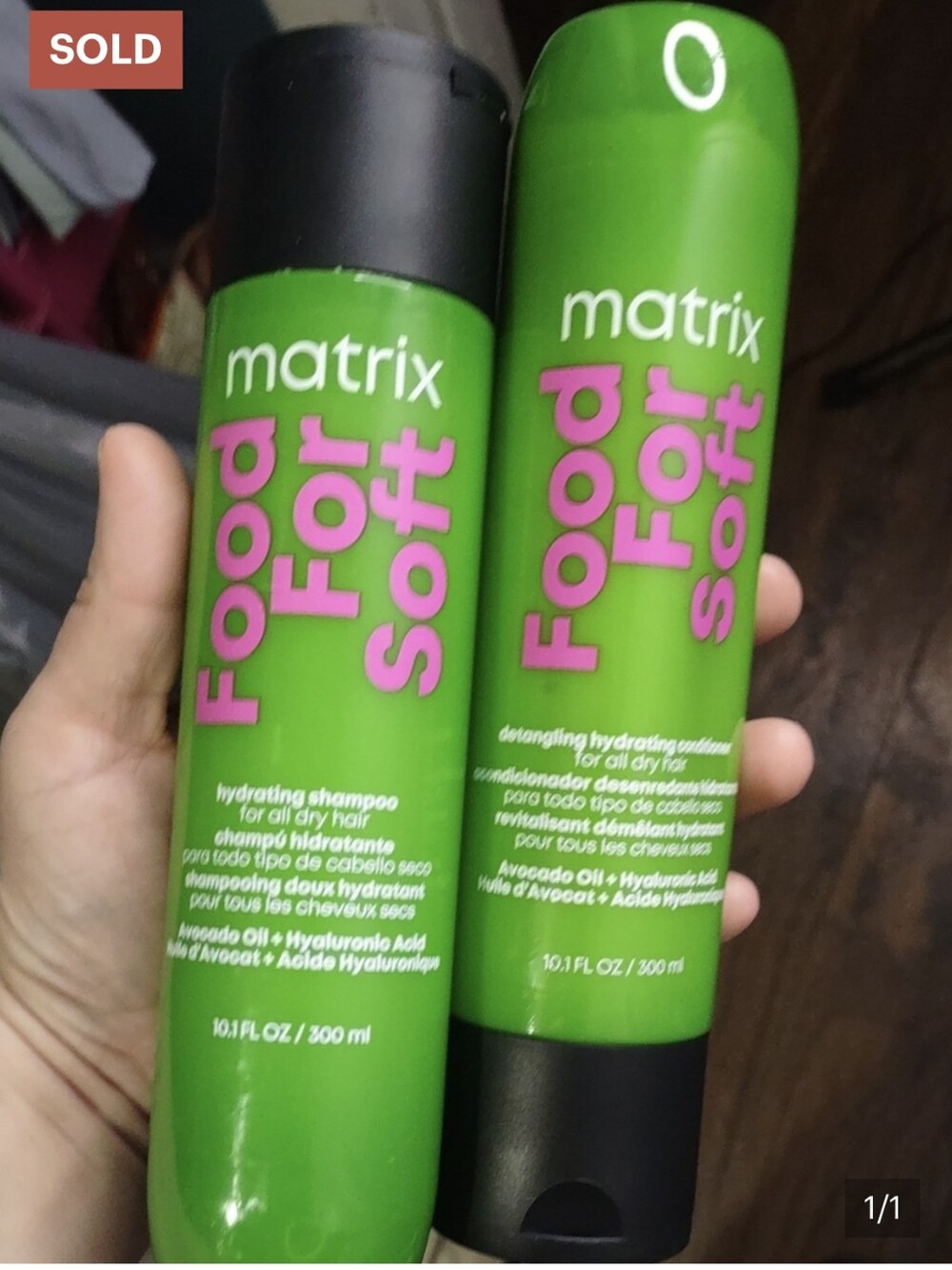 Matrix Food For Soft Hydrating Shampoo & Conditioner - Green